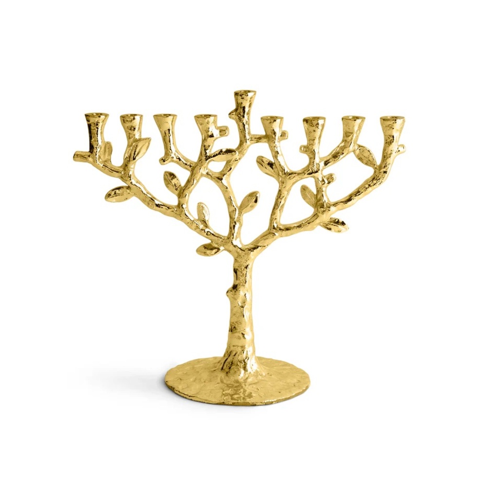 Tree of Life Menorah Gold Michael Aram